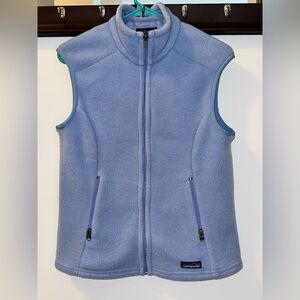 Patagonia Synchilla Light Blue Vest Size Medium